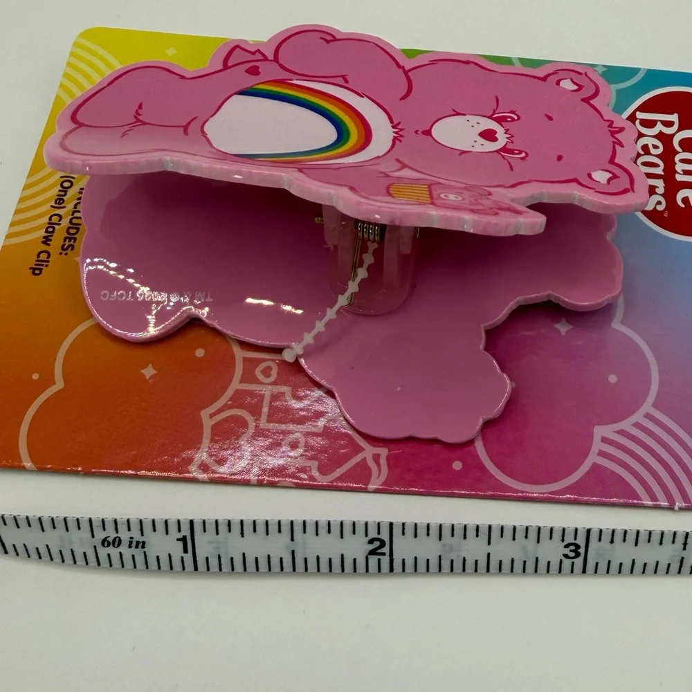 Care Bears Cheer Bear Claw Hair Clip NWT